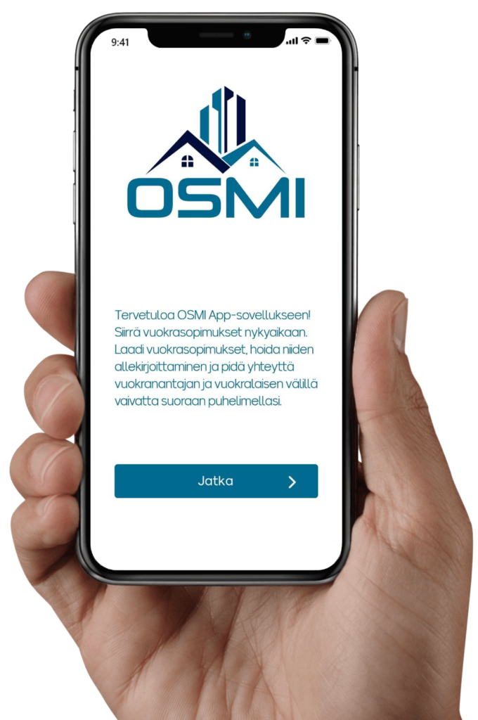 OSMI-Kiinteistöjen sovellus digitalisoi vuokraamisen